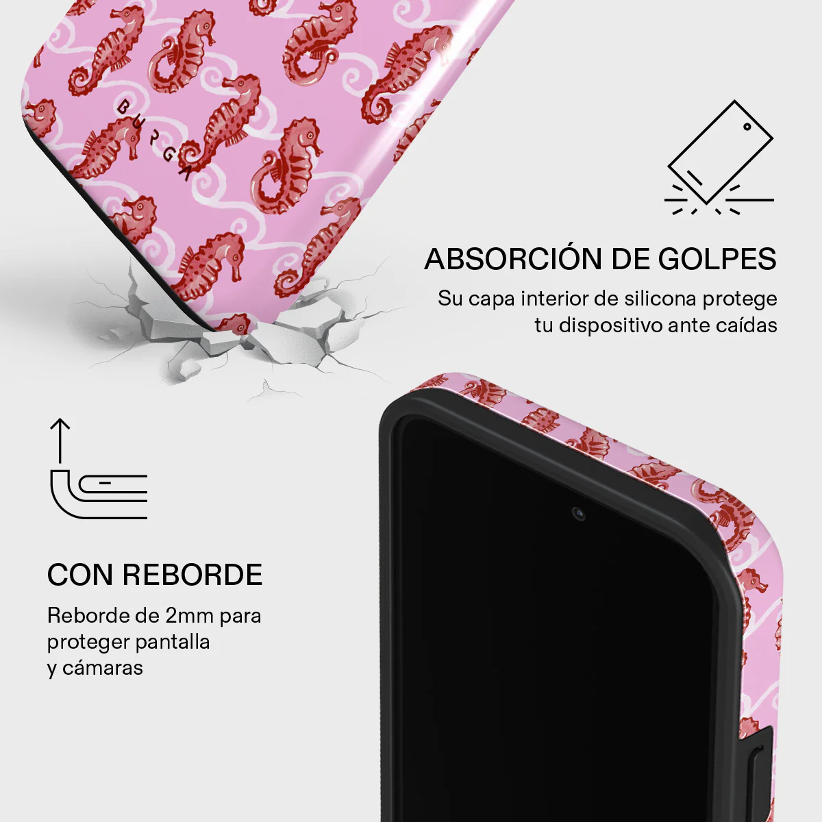 Coral Reef - iPhone 14 Pro Funda - Image 4