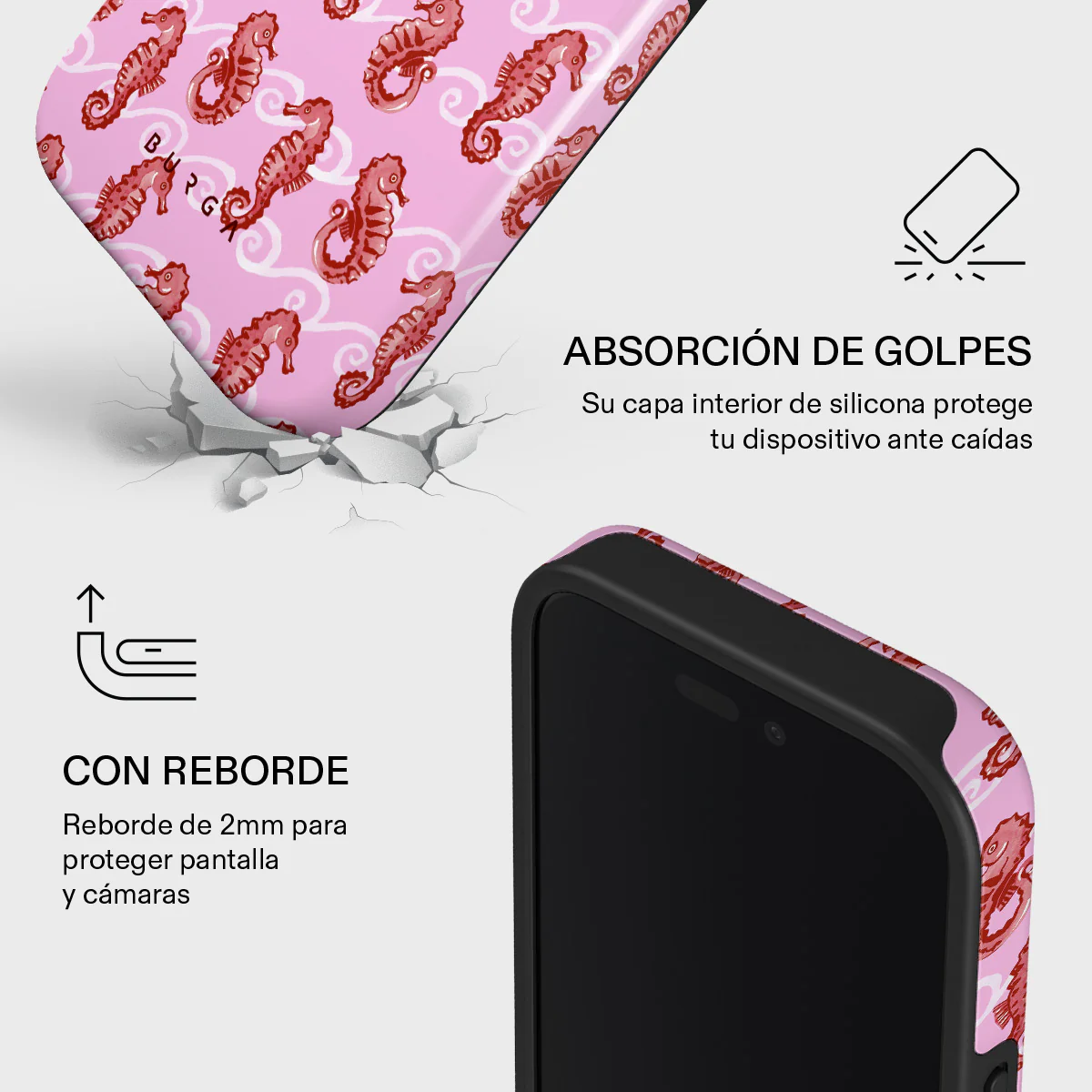 Coral Reef - iPhone 16 Funda - Image 4