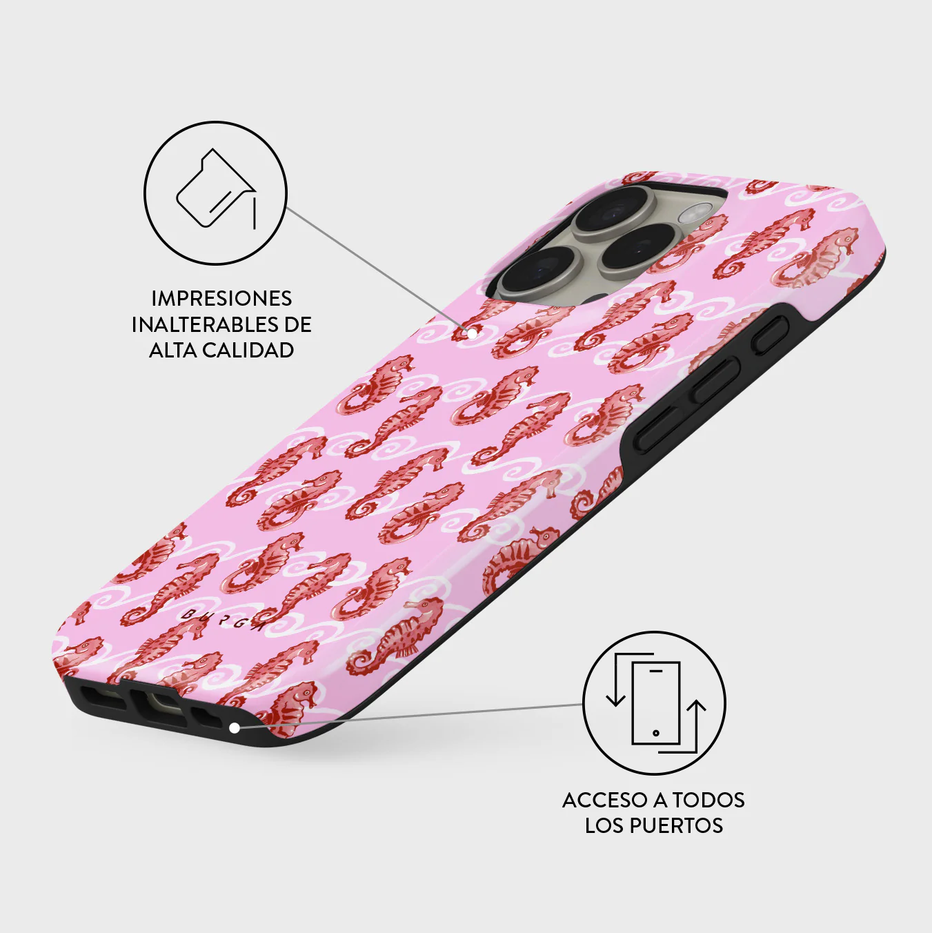 Coral Reef - iPhone 16 Pro Funda - Image 3