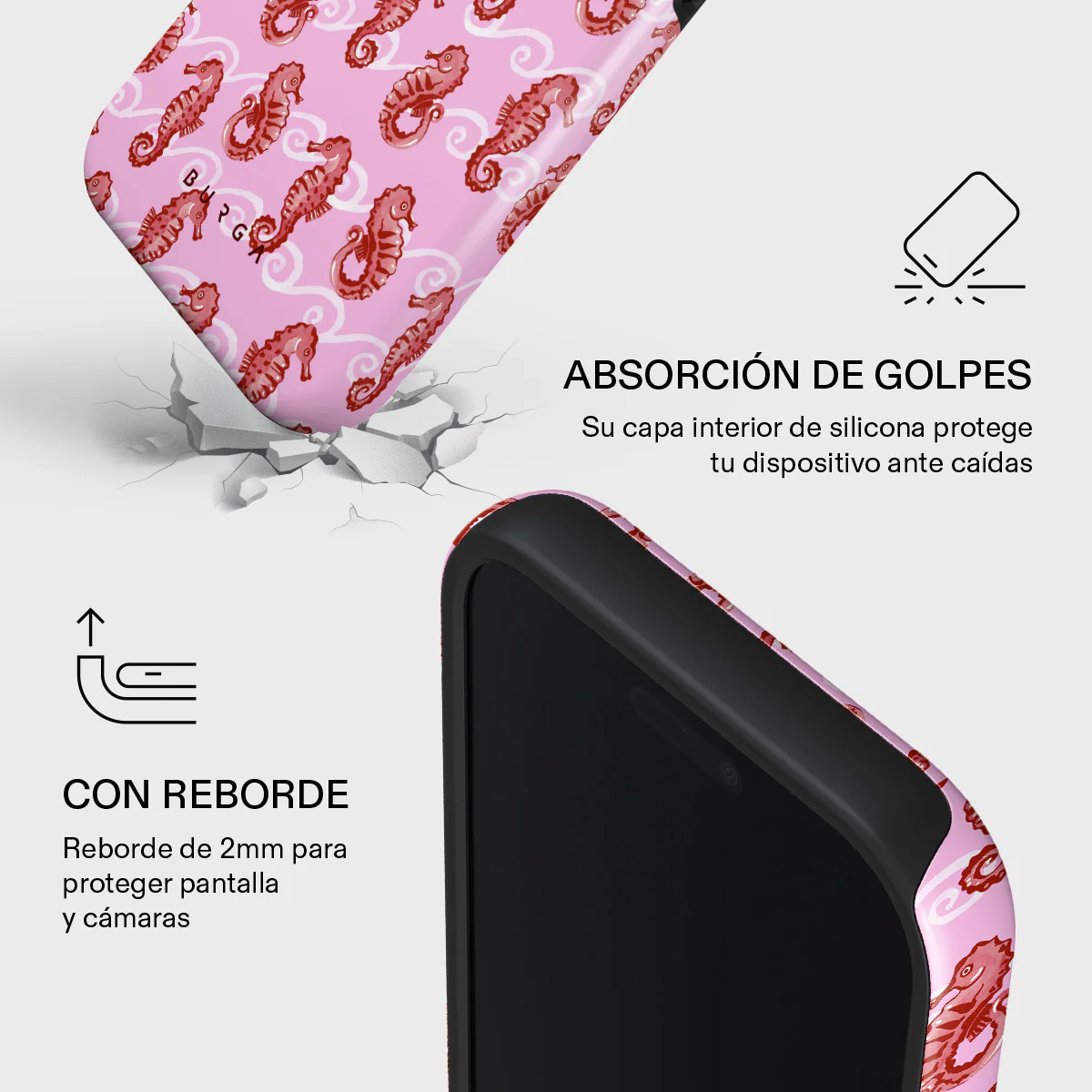 Coral Reef - iPhone 17 Pro Funda - Image 4