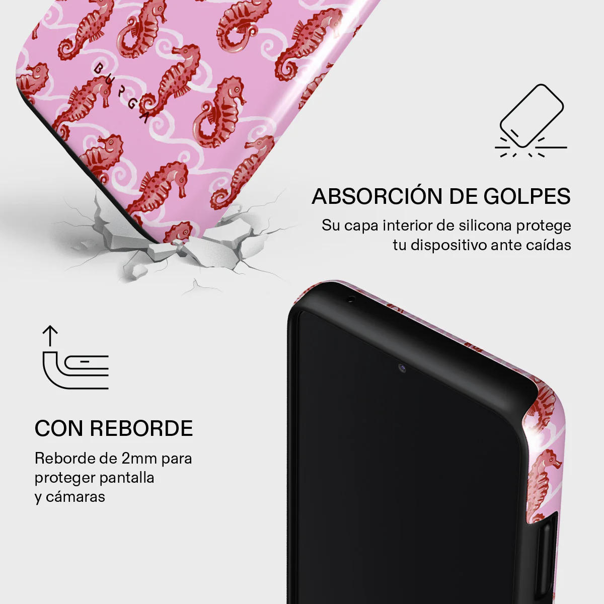 Coral Reef - Samsung Galaxy A22 5G Funda - Image 4