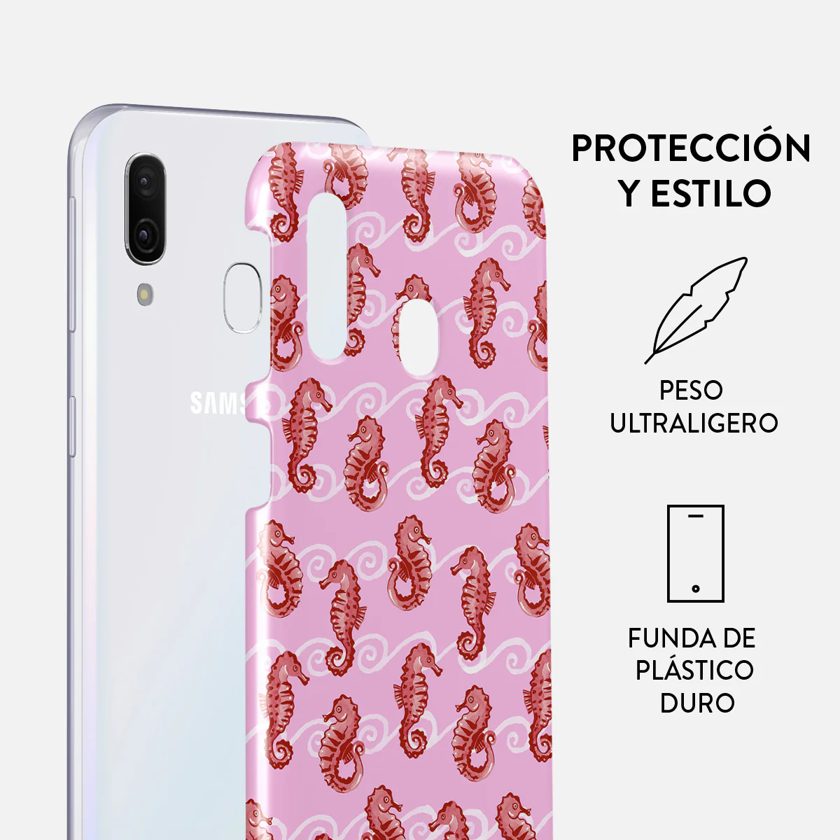 Coral Reef - Samsung Galaxy A40 Funda - Image 2