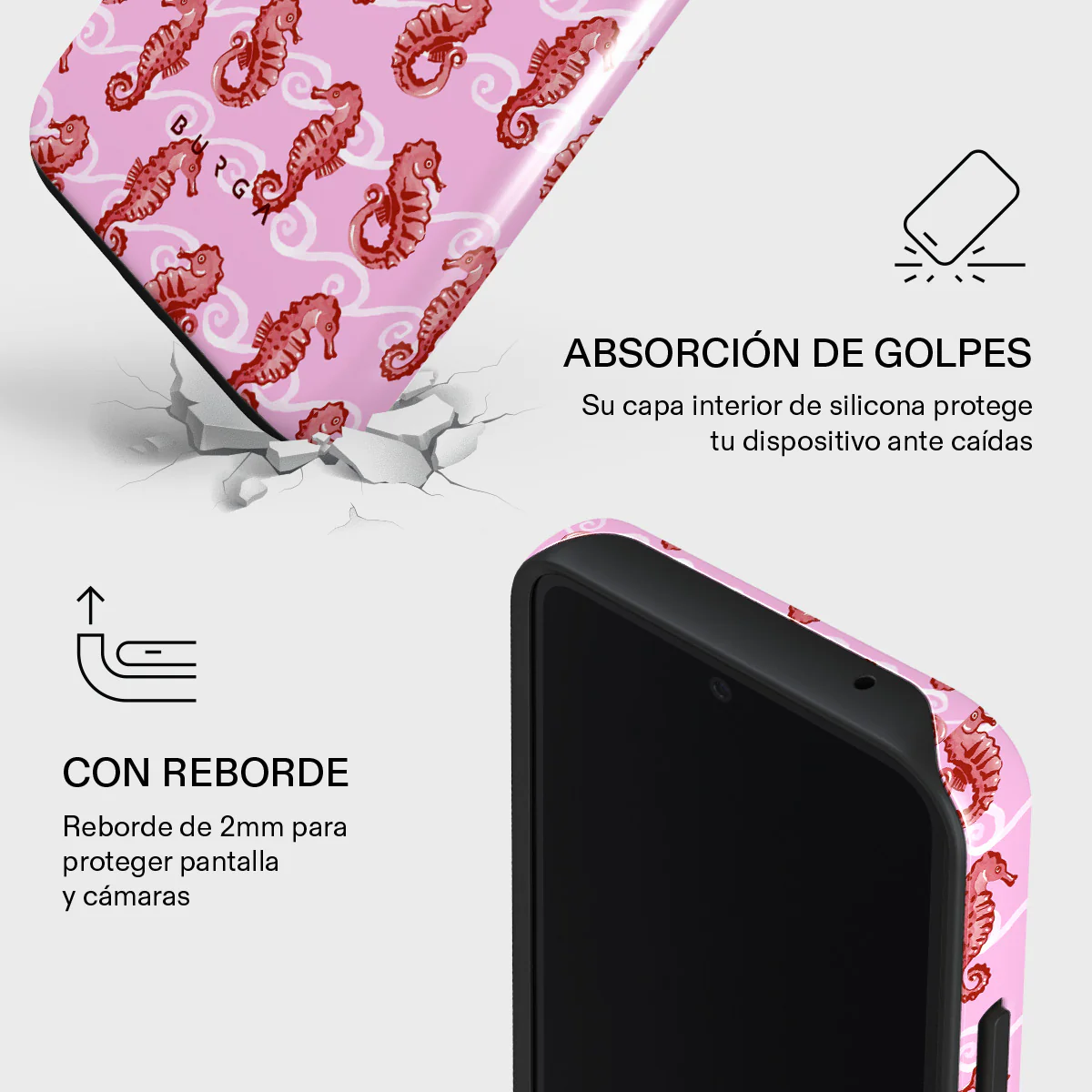 Coral Reef - Samsung Galaxy A54 Funda - Image 4