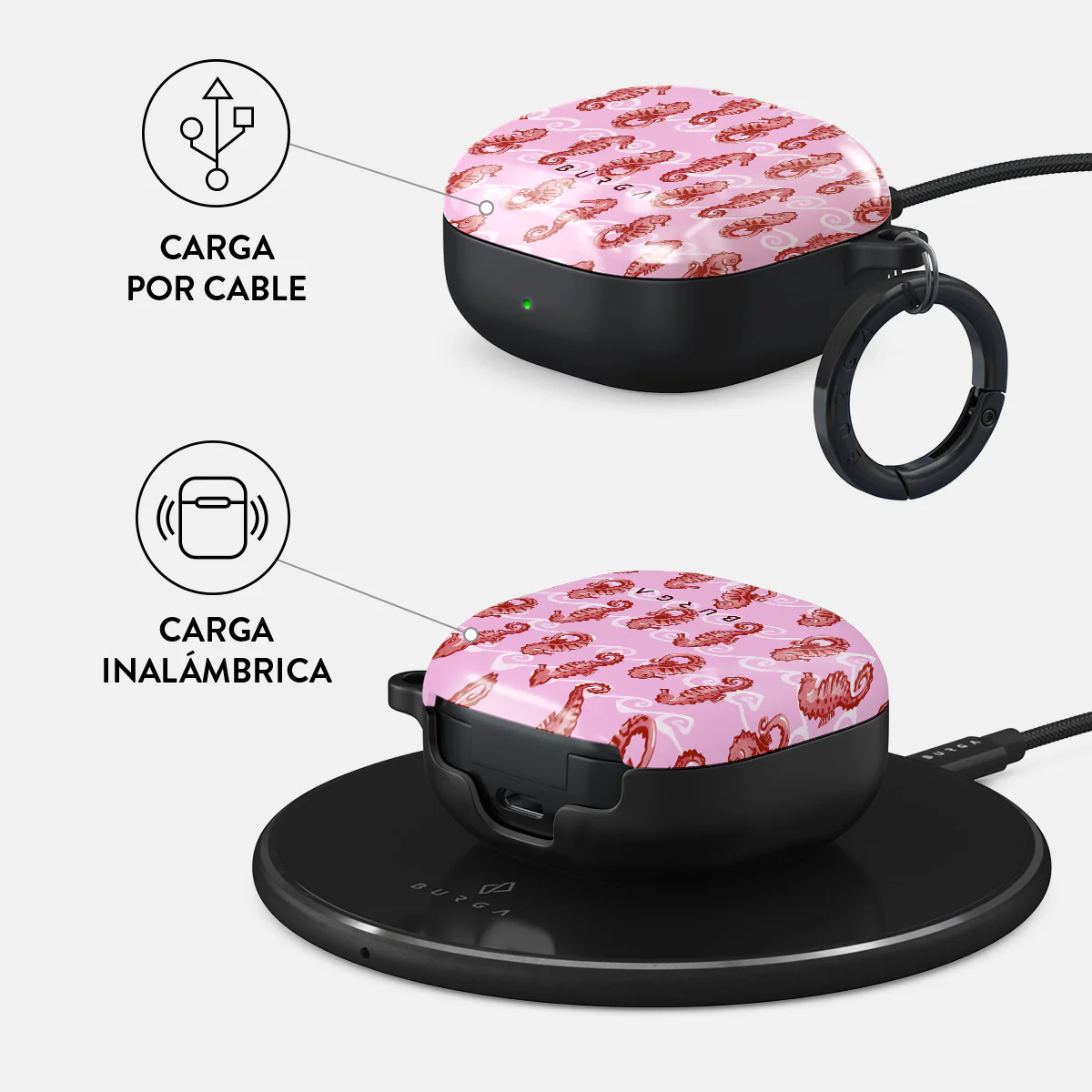 Coral Reef - Samsung Galaxy Buds Live Funda - Image 3