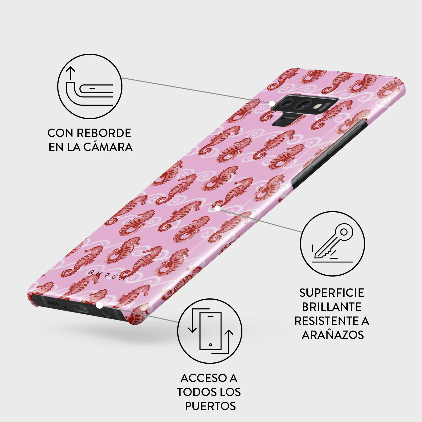 Coral Reef - Samsung Galaxy Note 9 Funda - Image 3
