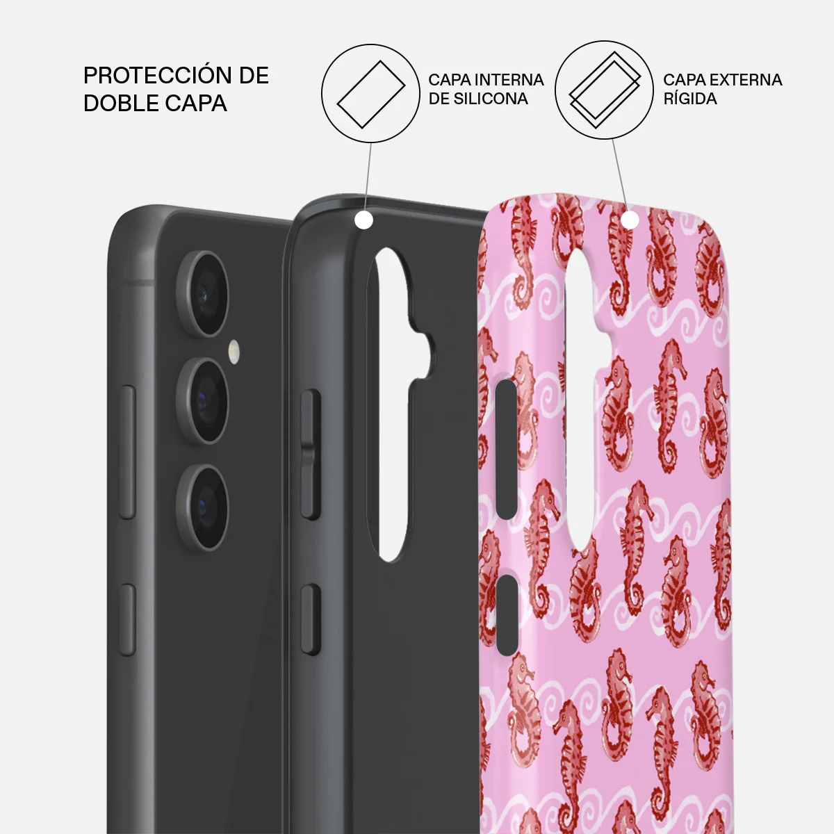 Coral Reef - Samsung Galaxy S23 FE Funda - Image 2