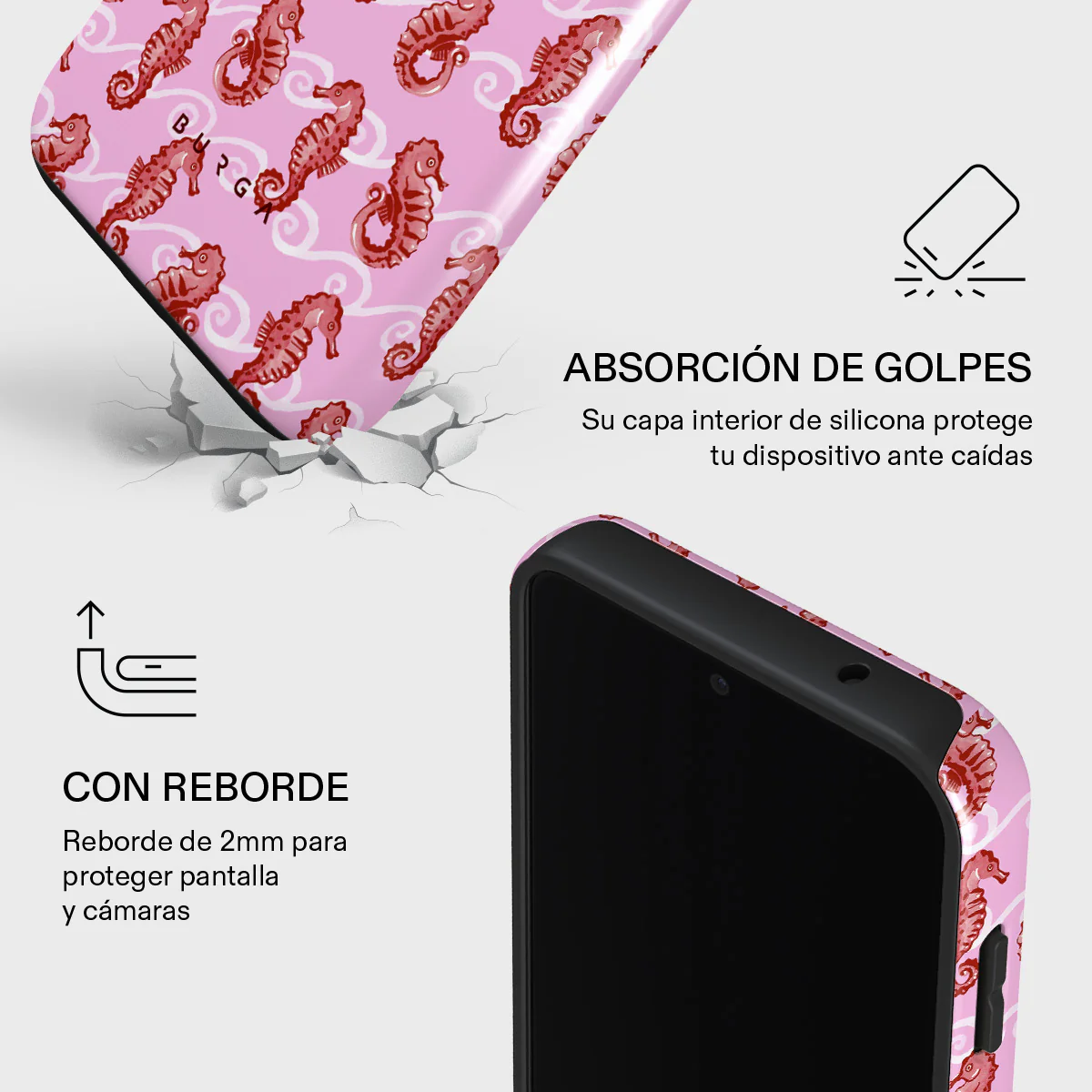 Coral Reef - Samsung Galaxy S23 FE Funda - Image 4