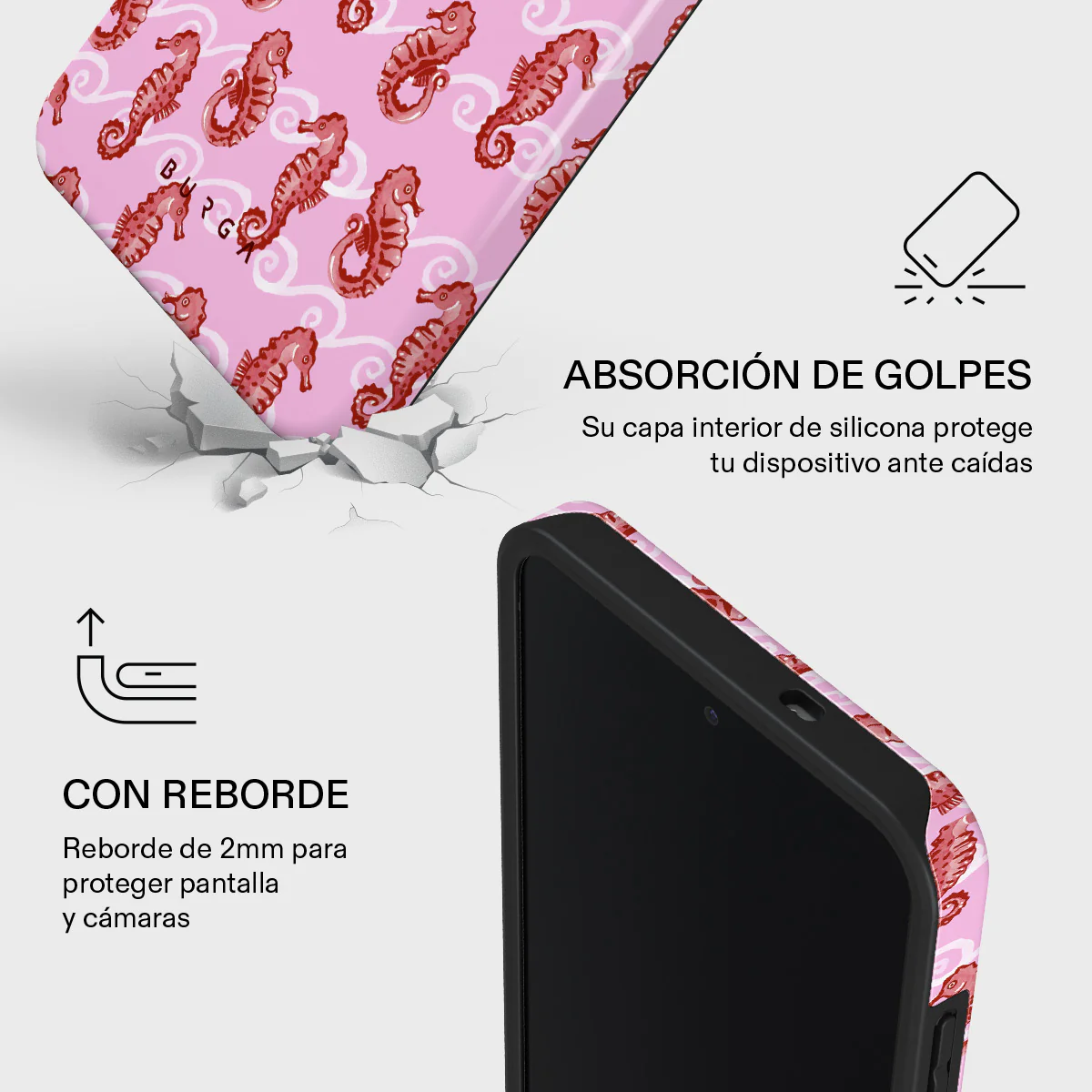 Coral Reef - Samsung Galaxy S25 FE Funda - Image 4