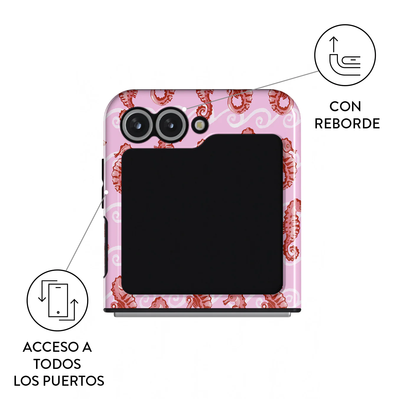 Coral Reef - Samsung Galaxy Z Flip 6 Funda - Image 3