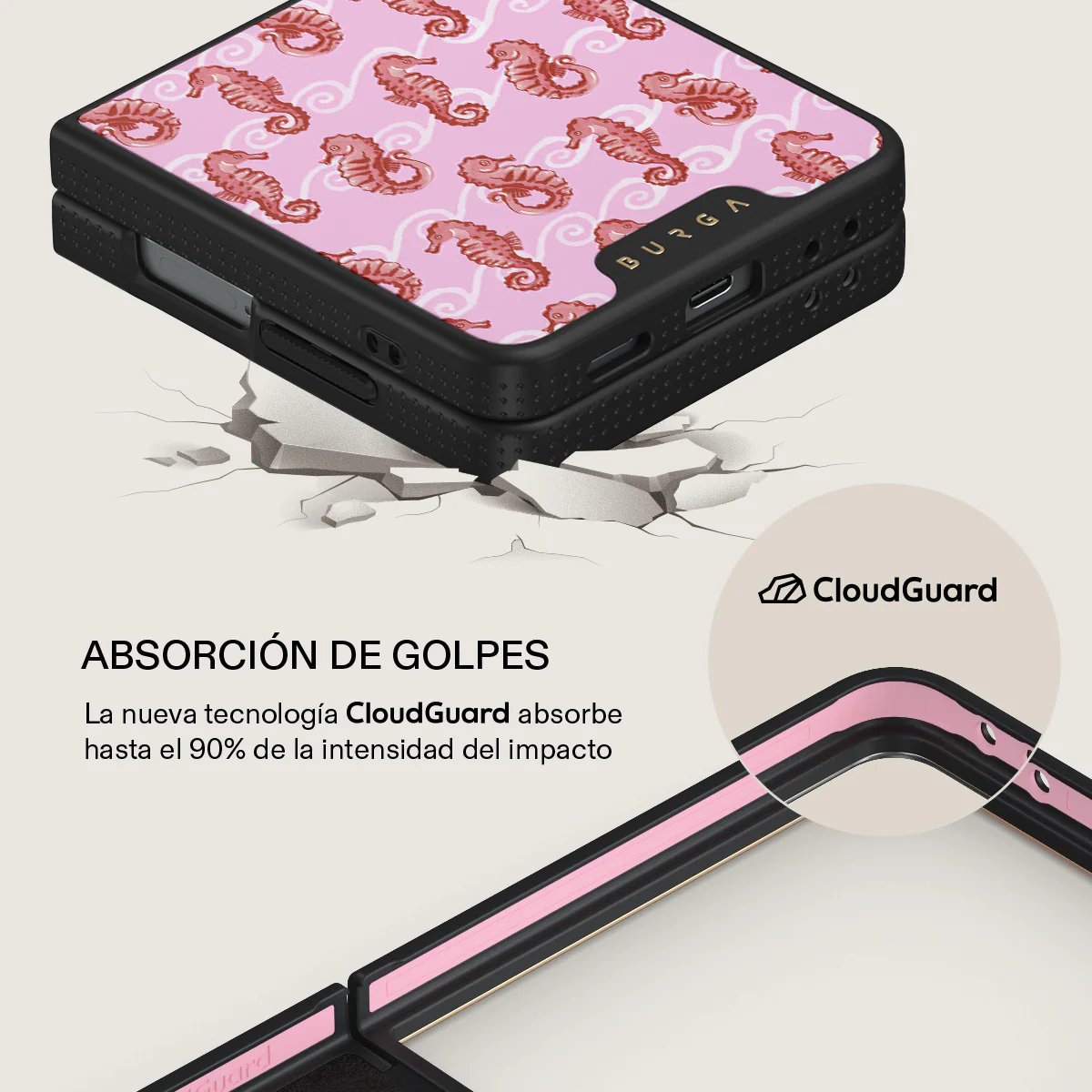 Coral Reef - Samsung Galaxy Z Flip 7 Funda - Image 7
