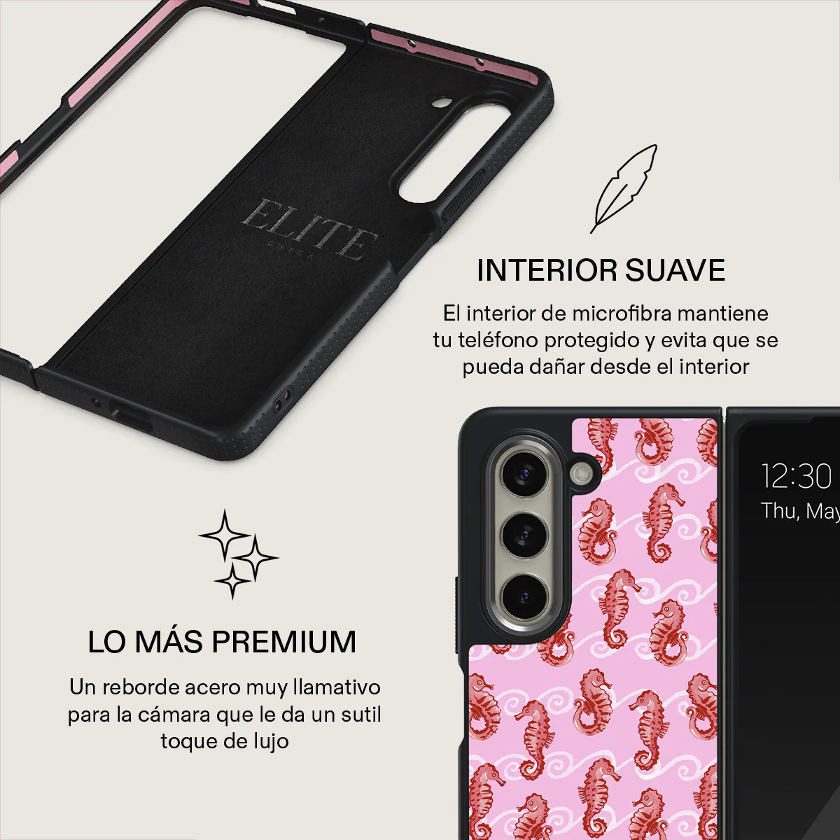 Coral Reef - Samsung Galaxy Z Fold 5 Funda - Image 13