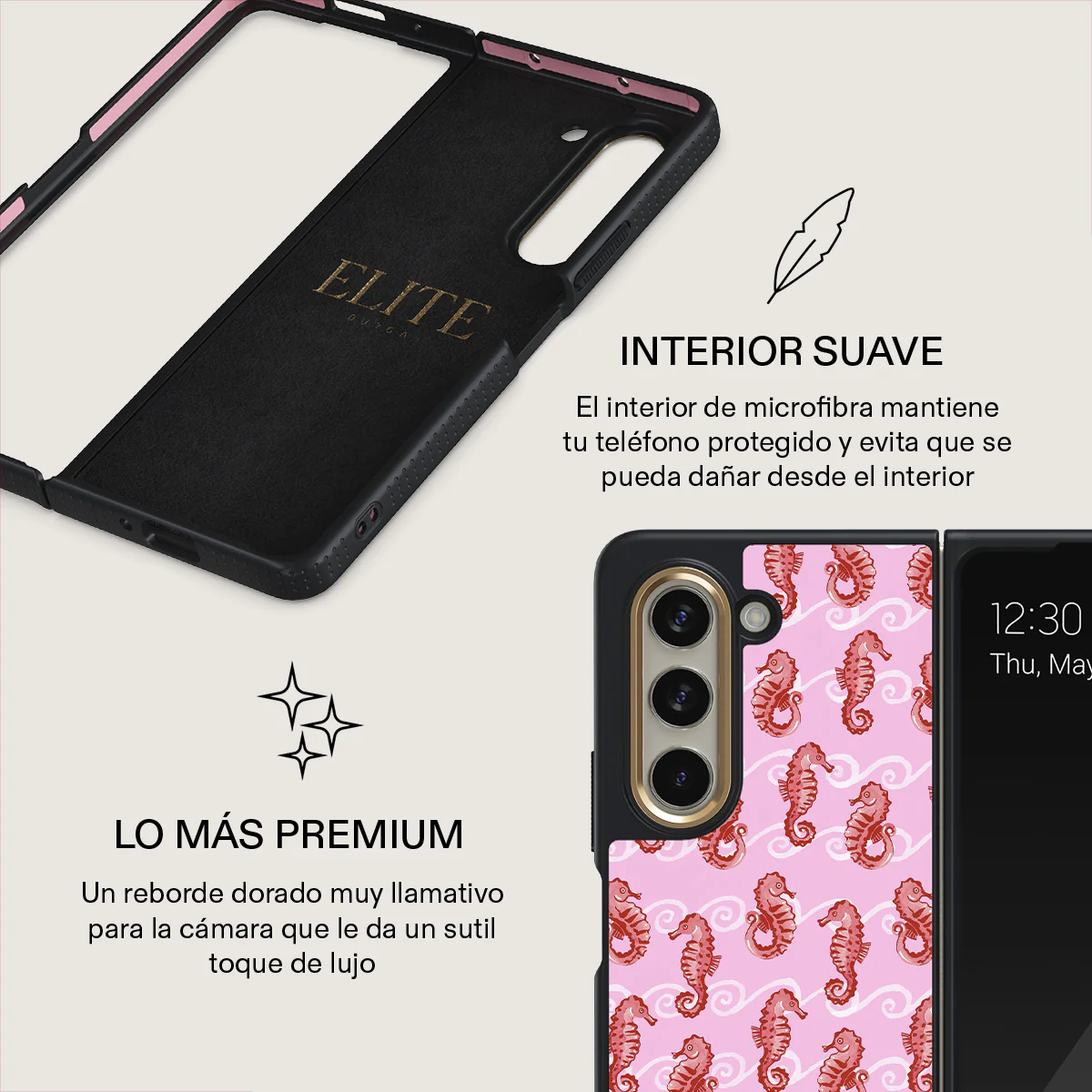 Coral Reef - Samsung Galaxy Z Fold 5 Funda - Image 6