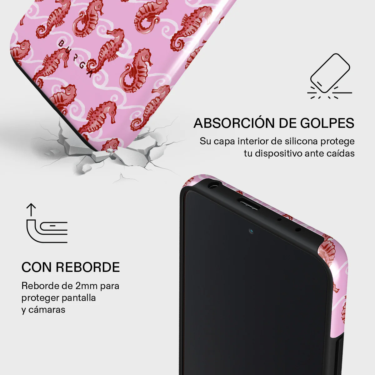 Coral Reef - Xiaomi Redmi Note 10 Pro Funda - Image 4