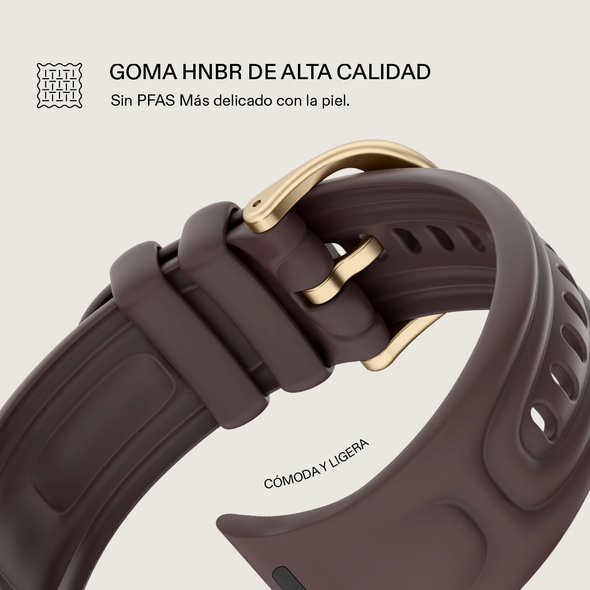 Correa de goma para Apple Watch - Cloud - Image 12