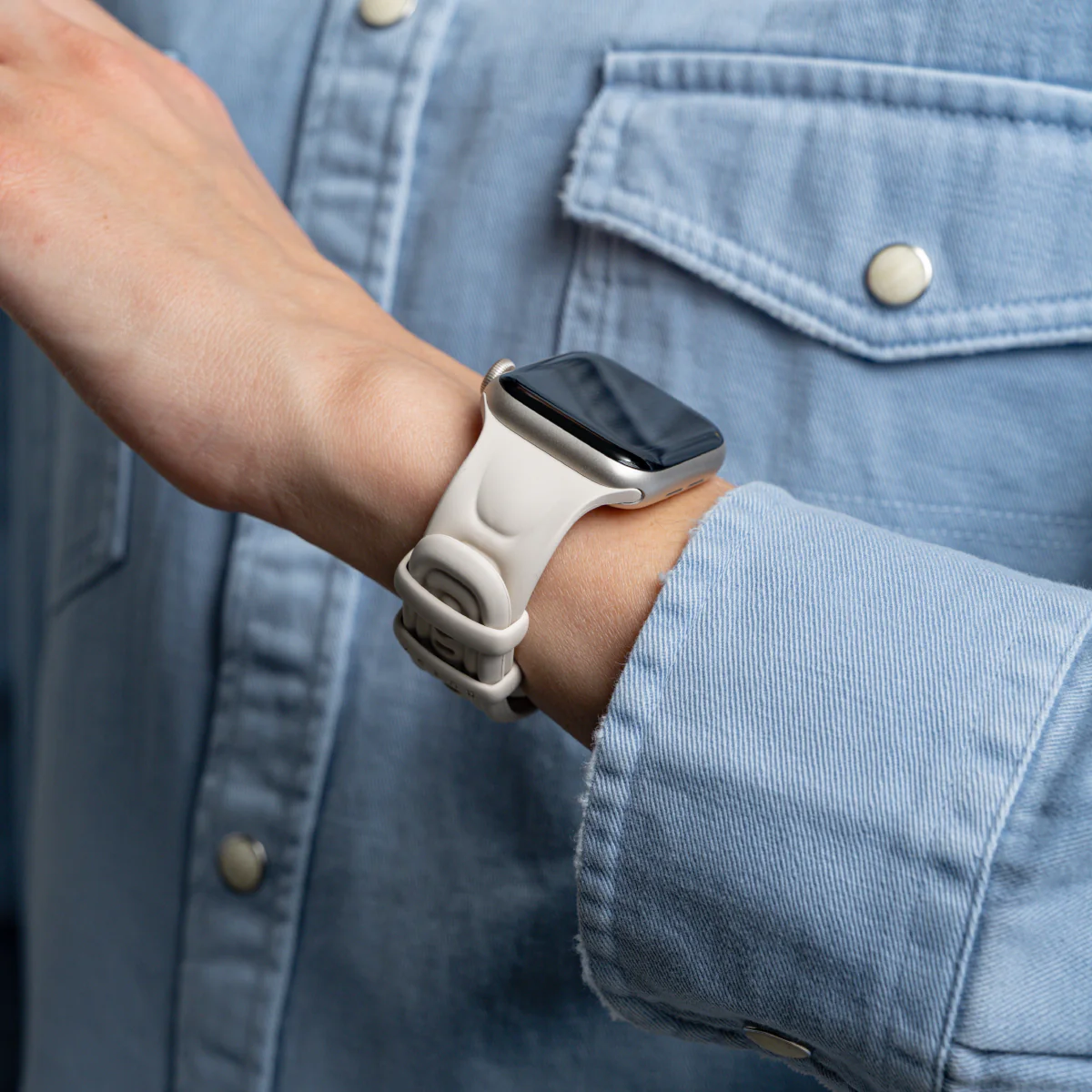 Correa de goma para Apple Watch - Cloud - Image 34