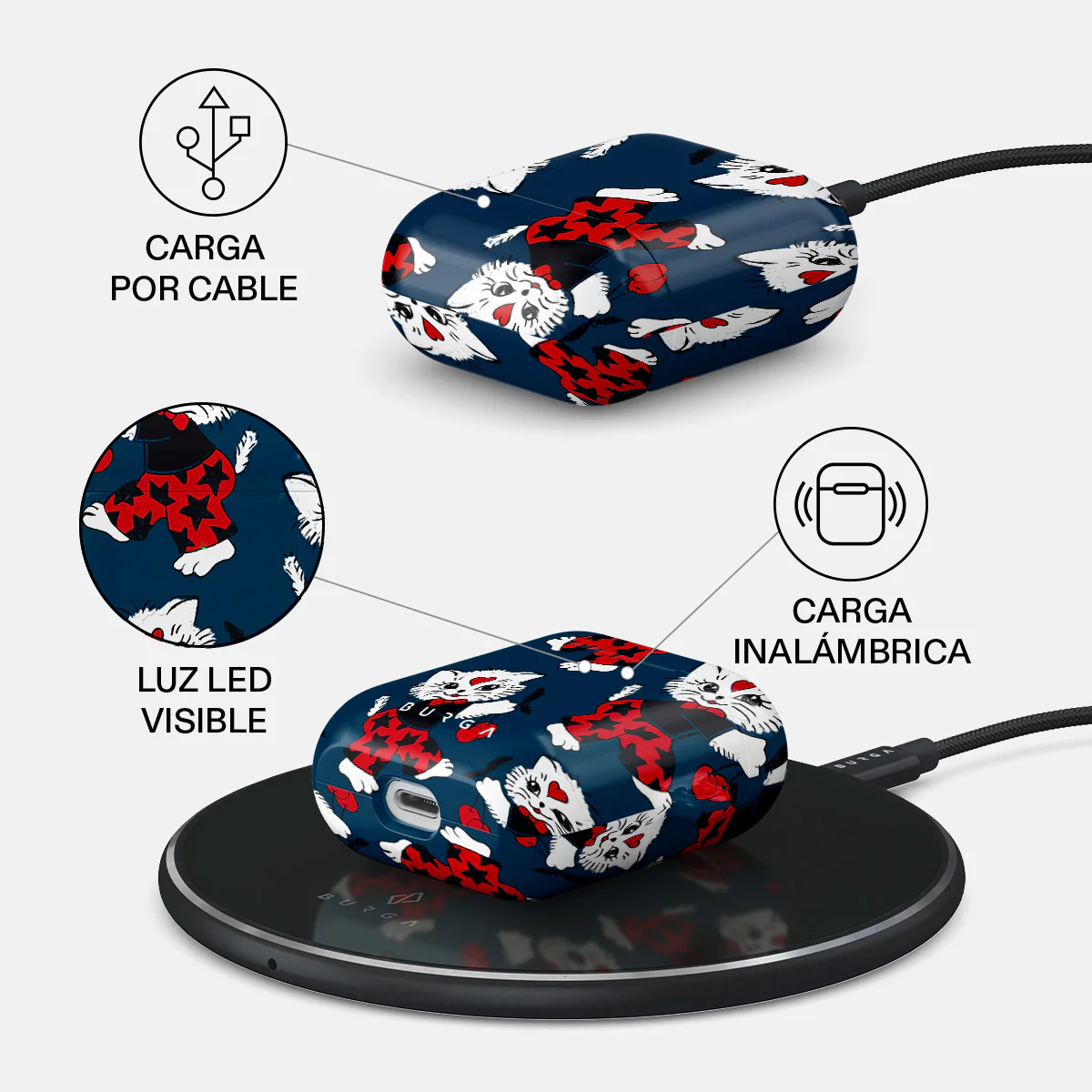 Crossed Path - AirPods Funda - Image 3