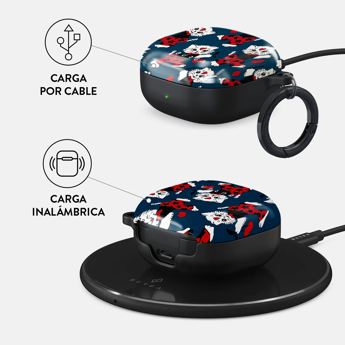 Crossed Path - Samsung Galaxy Buds Live Funda - Image 3