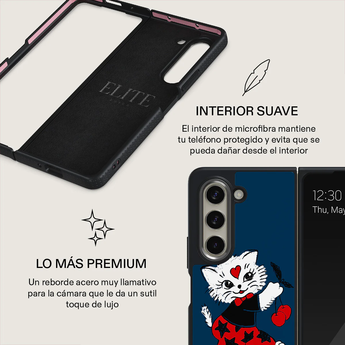 Crossed Path - Samsung Galaxy Z Fold 5 Funda - Image 13
