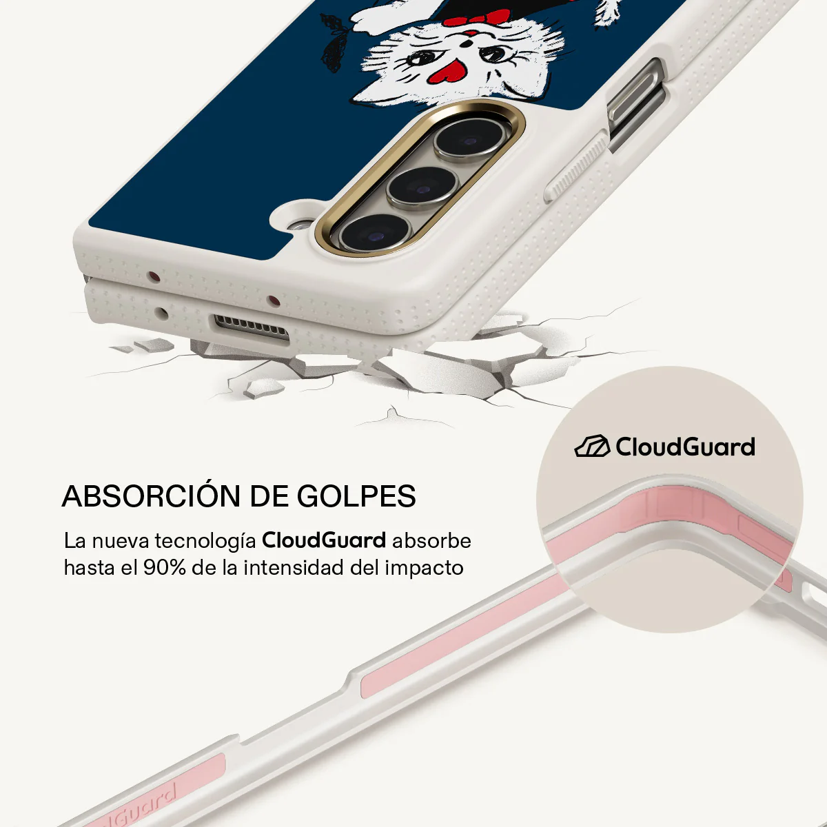 Crossed Path - Samsung Galaxy Z Fold 5 Funda - Image 17