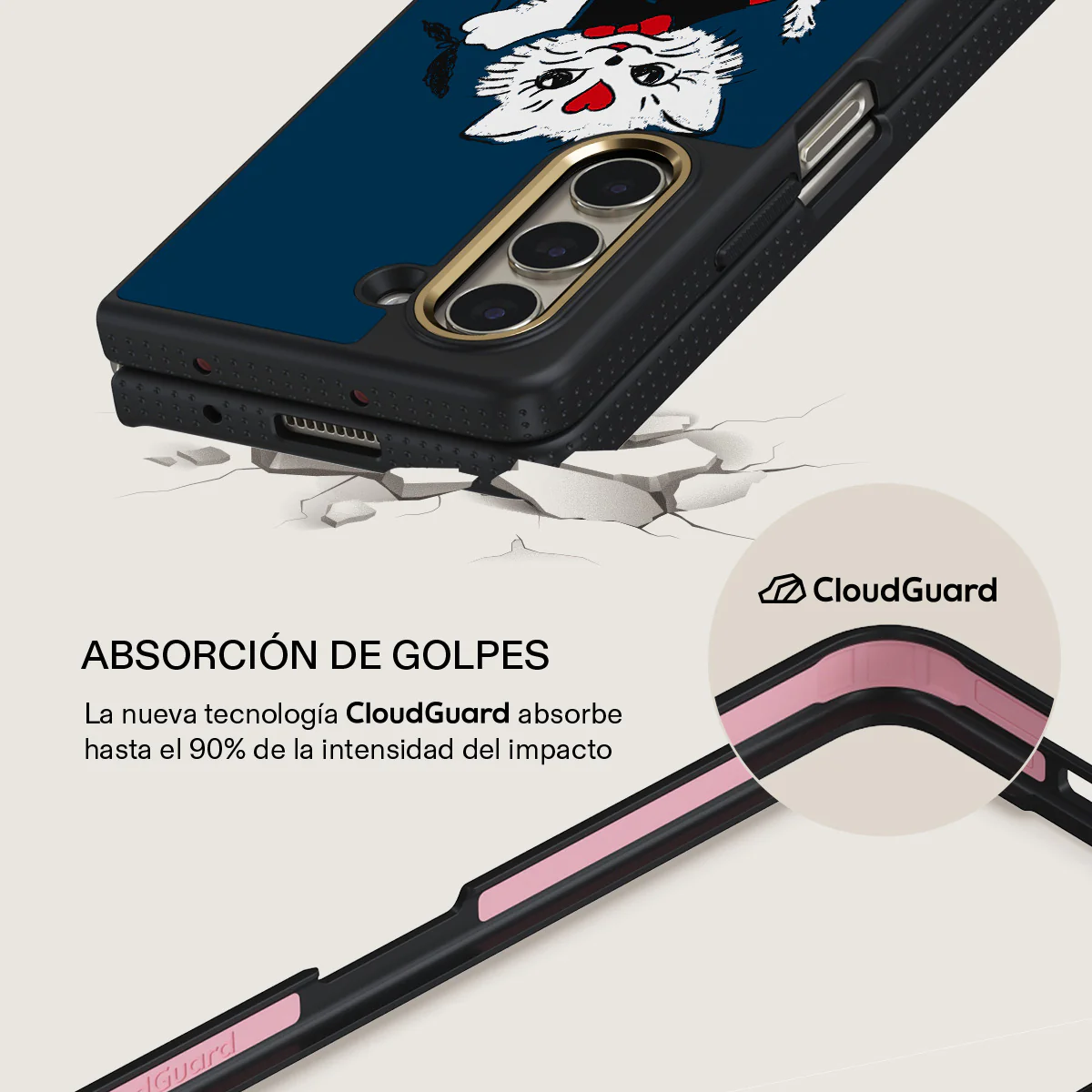 Crossed Path - Samsung Galaxy Z Fold 5 Funda - Image 3