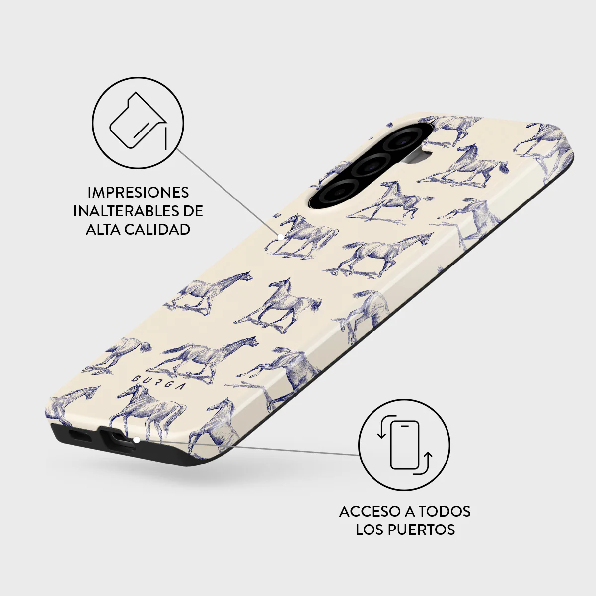 Derby Race - Samsung Galaxy A57 5G Funda - Image 3