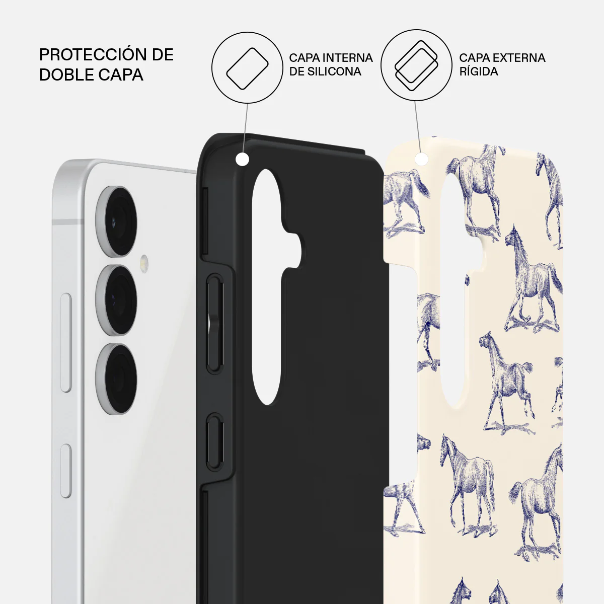 Derby Race - Samsung Galaxy S25 FE Funda - Image 2