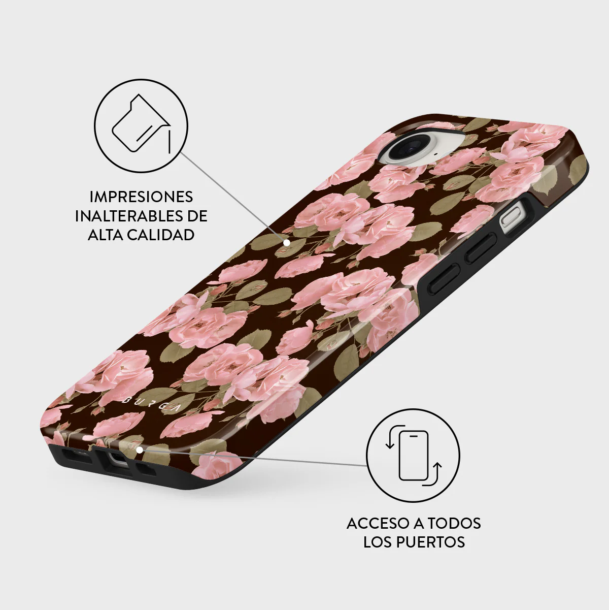 Desert Rose - iPhone 17e Funda - Image 3