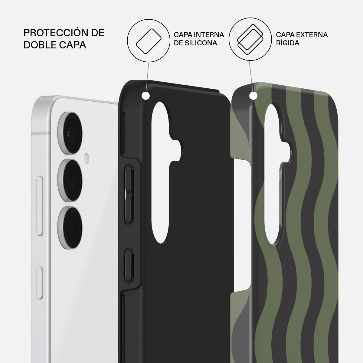Double Take - Samsung Galaxy S25 FE Funda - Image 2