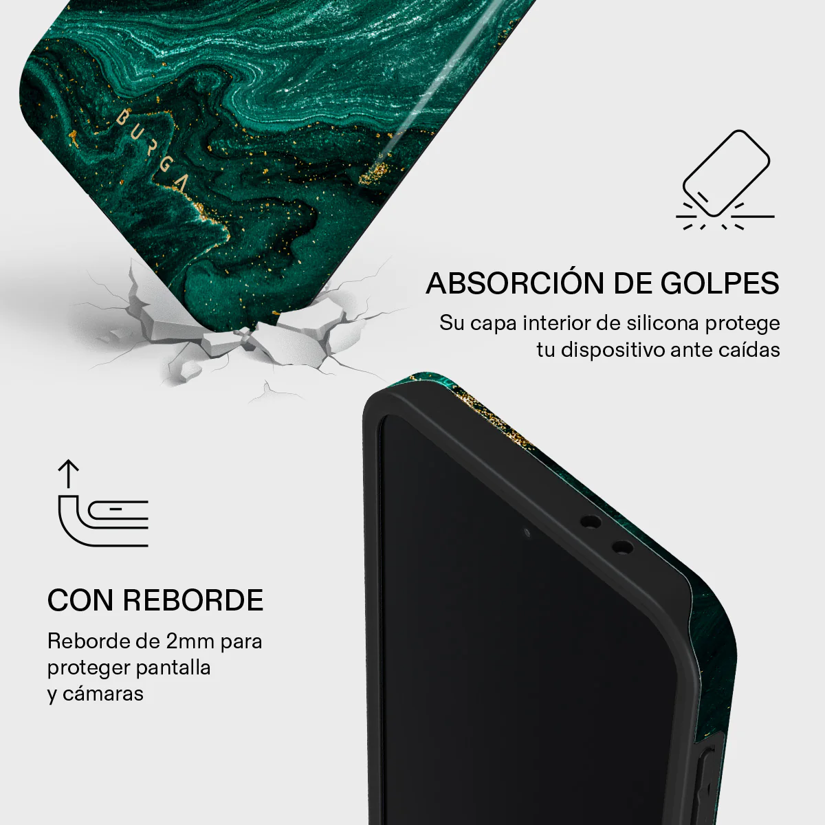 Emerald Pool - Samsung Galaxy A37 5G Funda - Image 4
