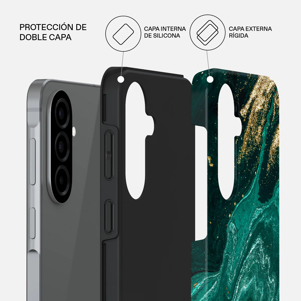 Emerald Pool - Samsung Galaxy A57 5G Funda - Image 2