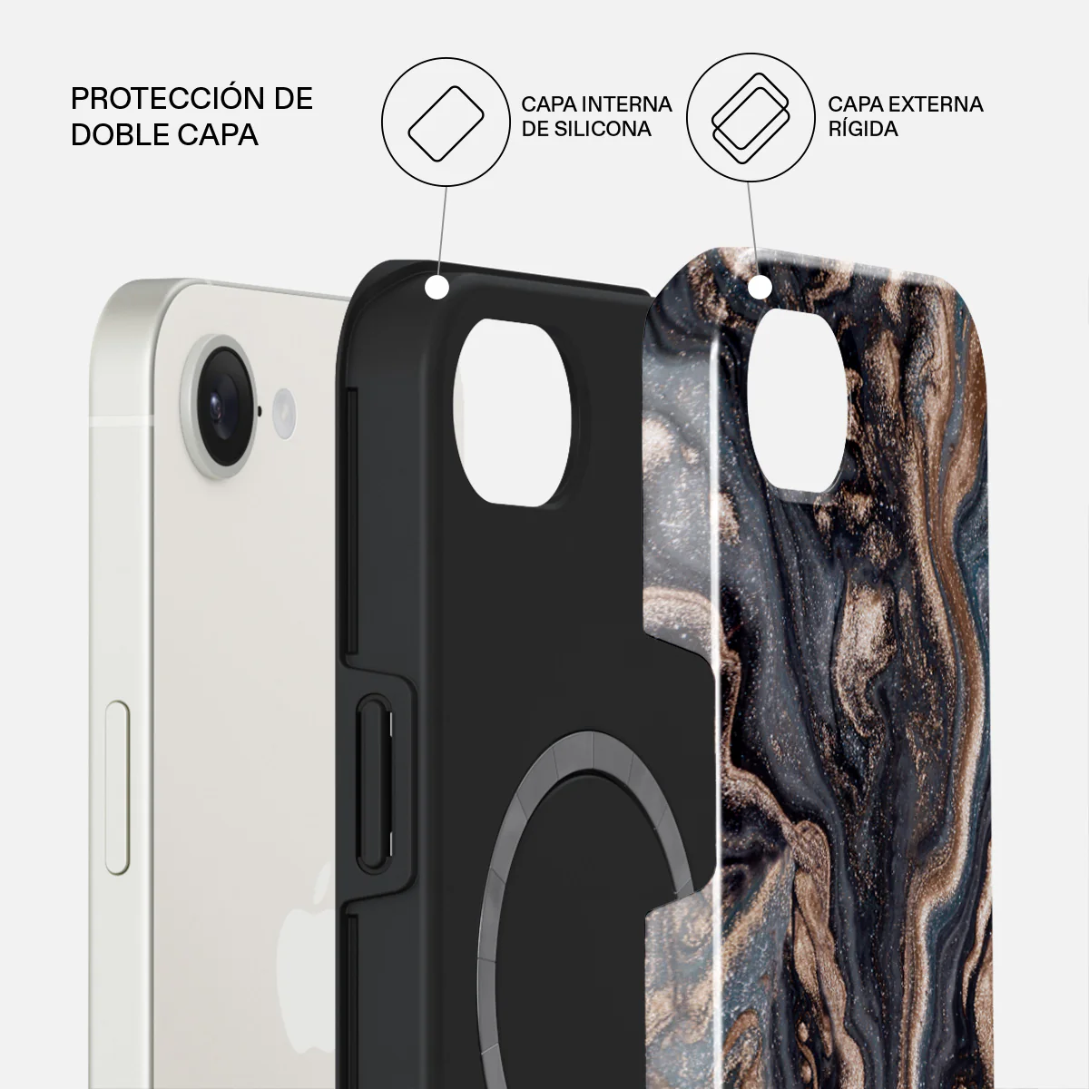 Enchanted Mirror - iPhone 17e Funda - Image 2