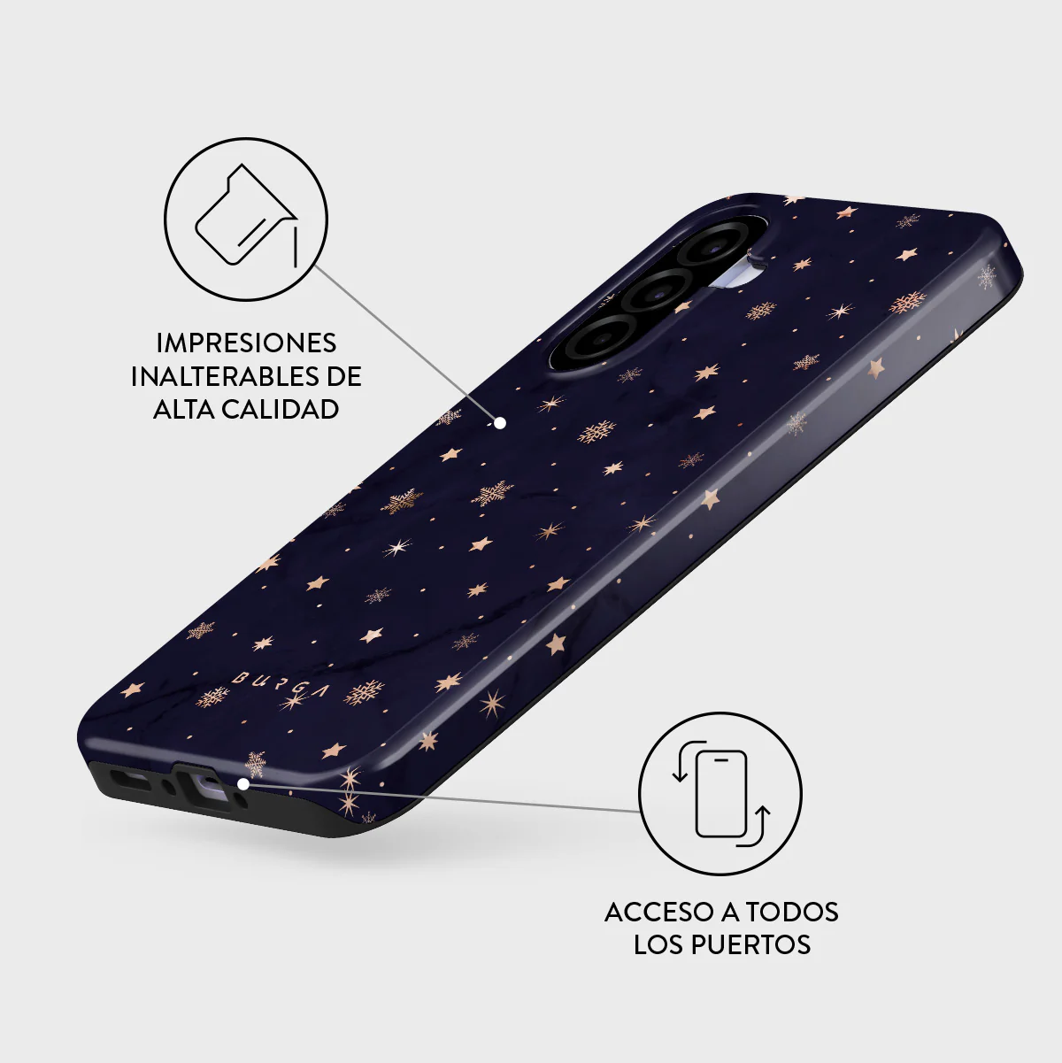 Midnight Kiss - Samsung Galaxy A37 5G Funda - Image 3