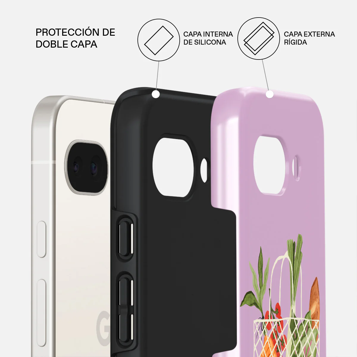 Farmers Market - Google Pixel 9a Funda - Image 2