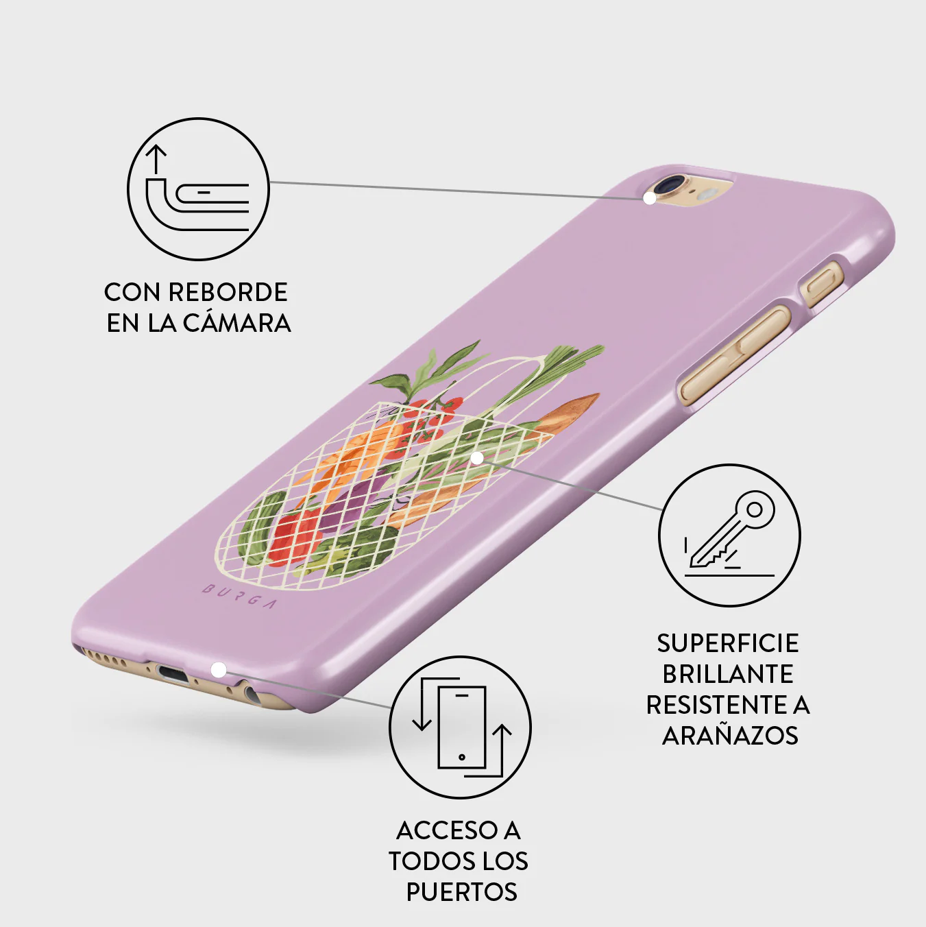 Farmers Market - iPhone 6 / 6S Funda - Image 3