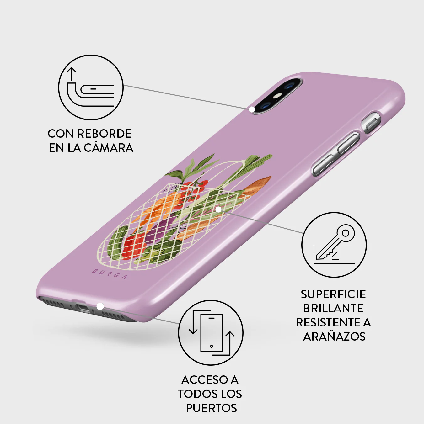 Farmers Market - iPhone X / XS Funda - Image 3