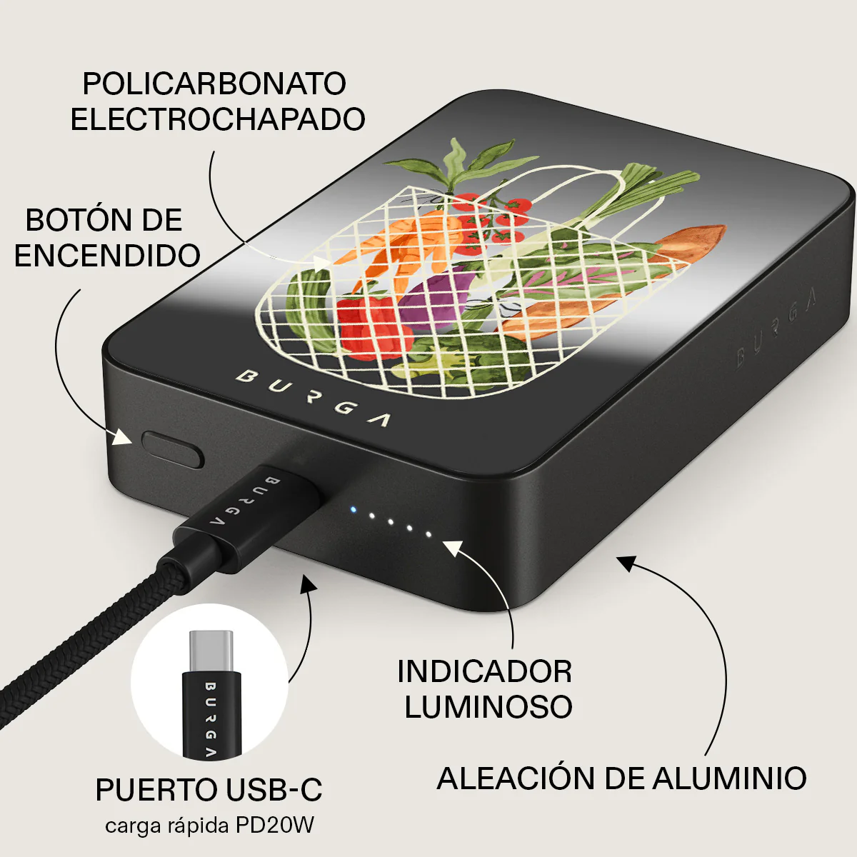 Farmers Market - Power Bank Magnético - Image 80
