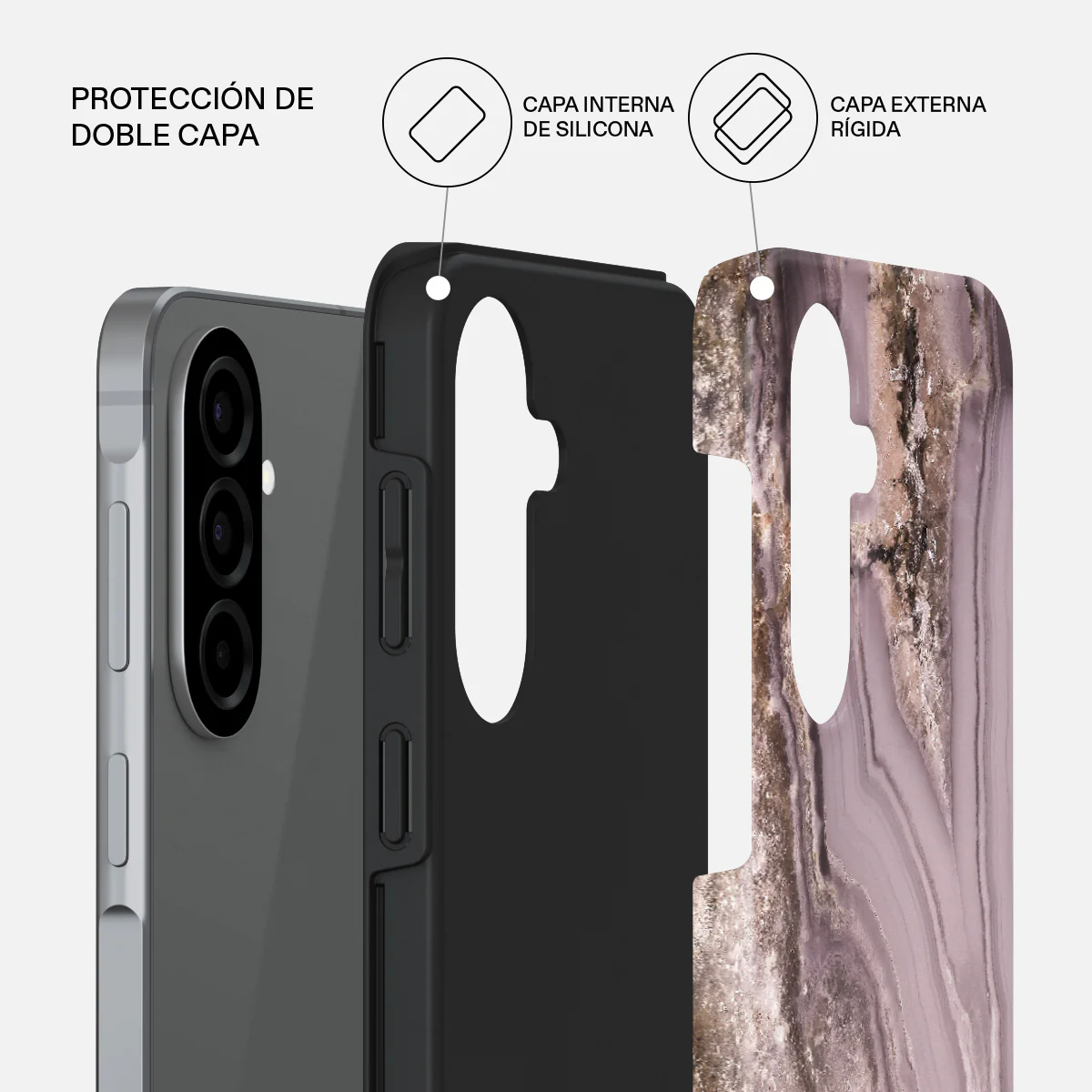 Golden Taupe - Samsung Galaxy A57 5G Funda - Image 2