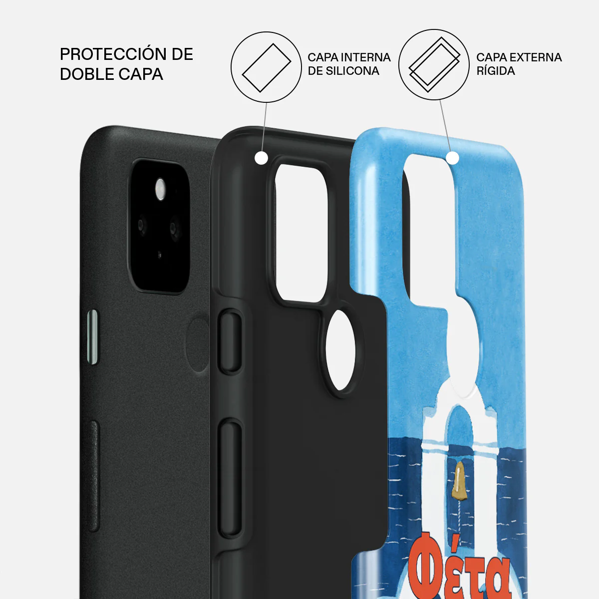 Feta - Google Pixel 5 Funda - Image 2