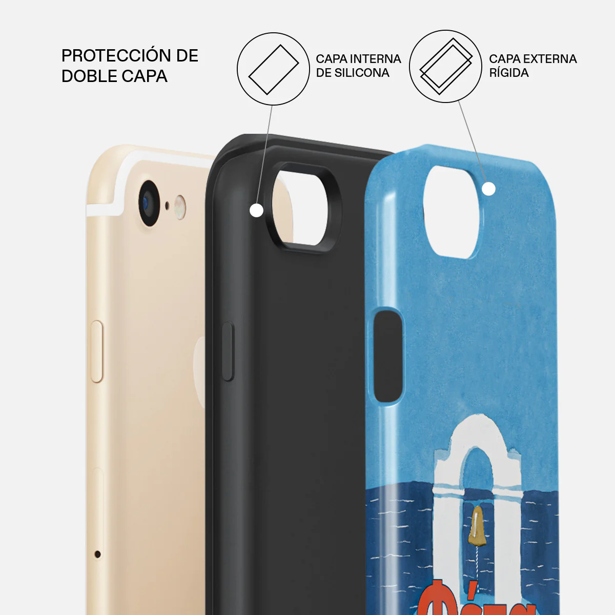 Feta - iPhone SE (2022) Funda - Image 2