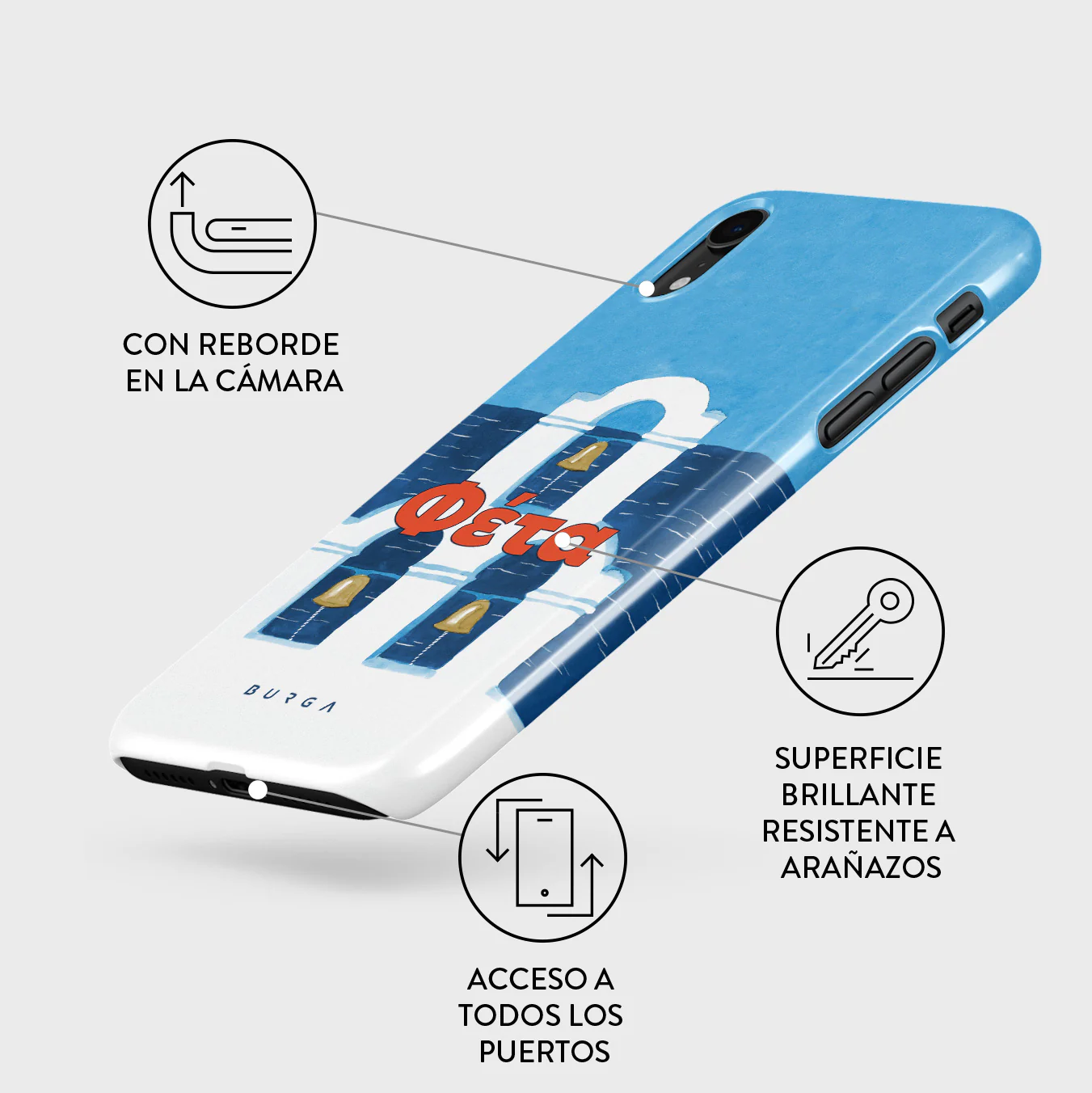 Feta - iPhone XR Funda - Image 3
