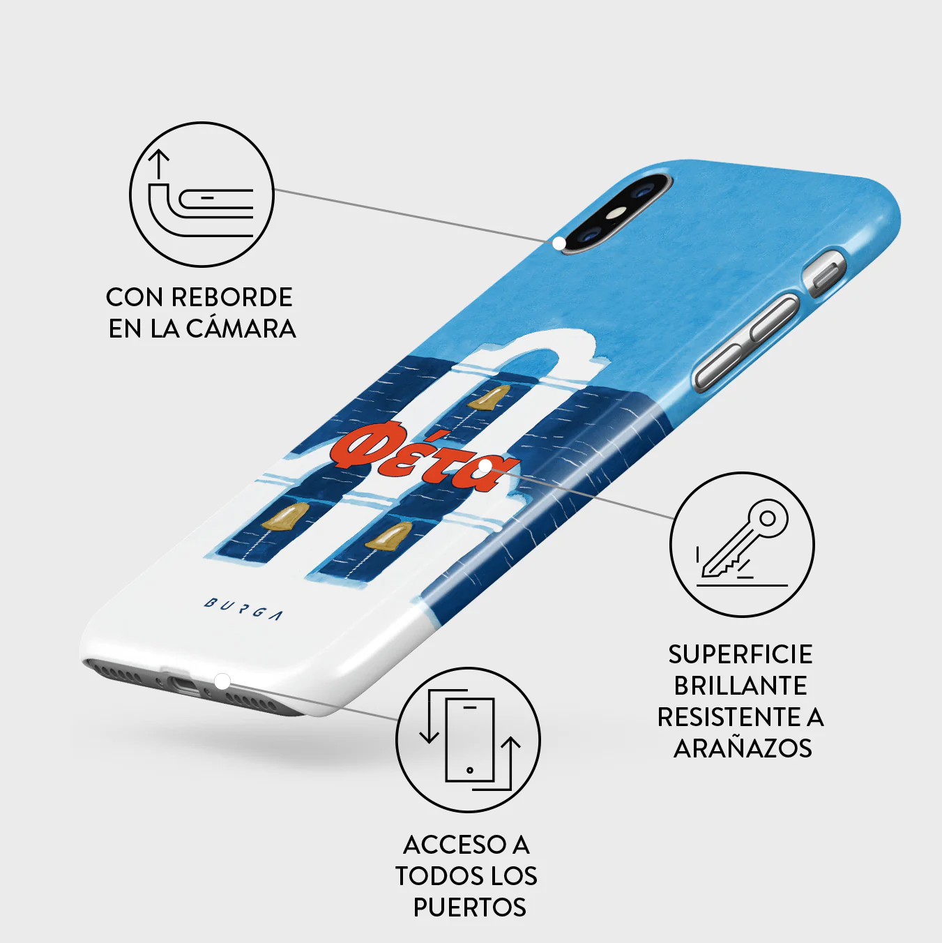 Feta - iPhone XS Max Funda - Image 3