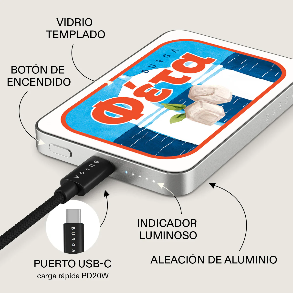 Feta - Power Bank Magnético - Image 15