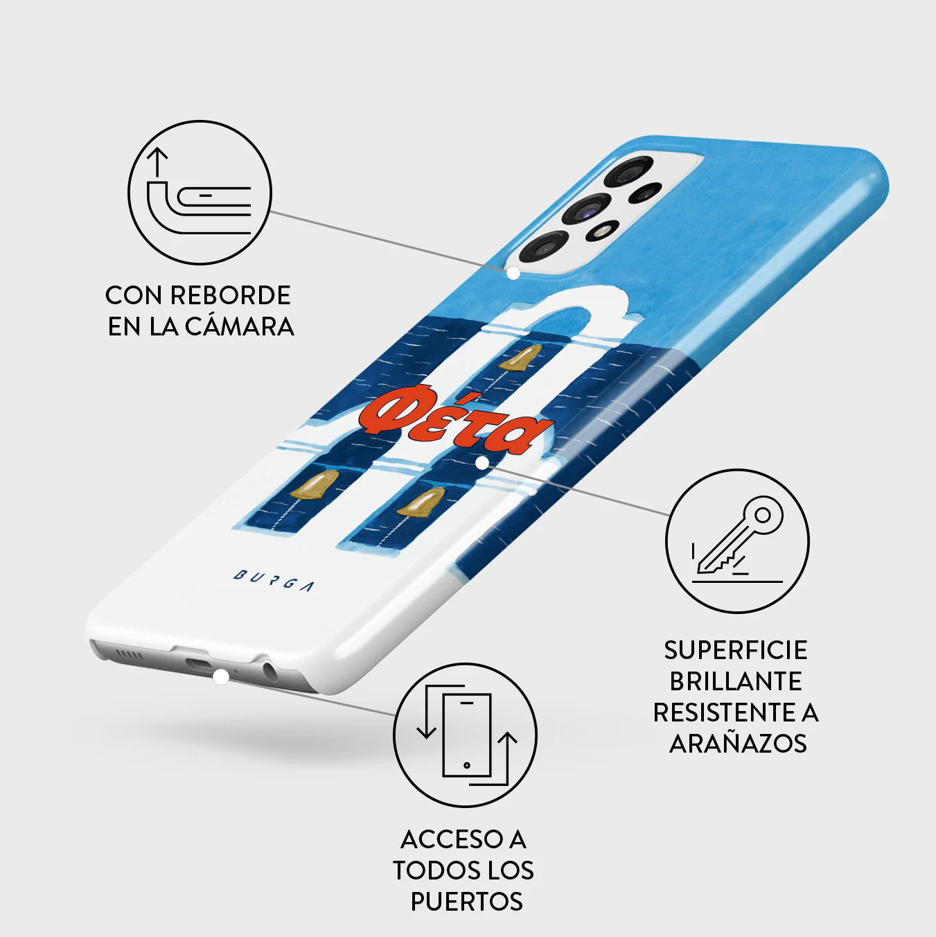 Feta - Samsung Galaxy A72 4G / 5G Funda - Image 3