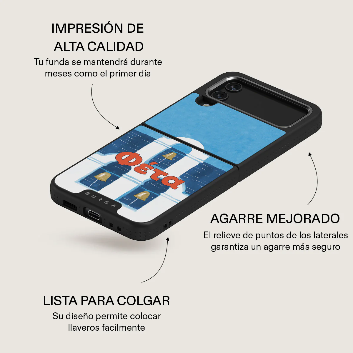 Feta - Samsung Galaxy Z Flip 4 Funda - Image 24