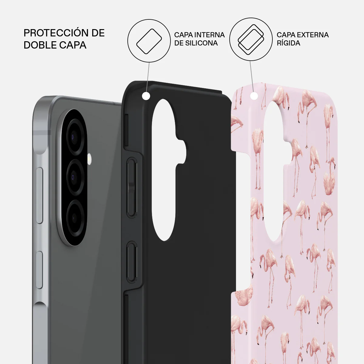 Nostalgic Pink - Samsung Galaxy A57 5G Funda - Image 2