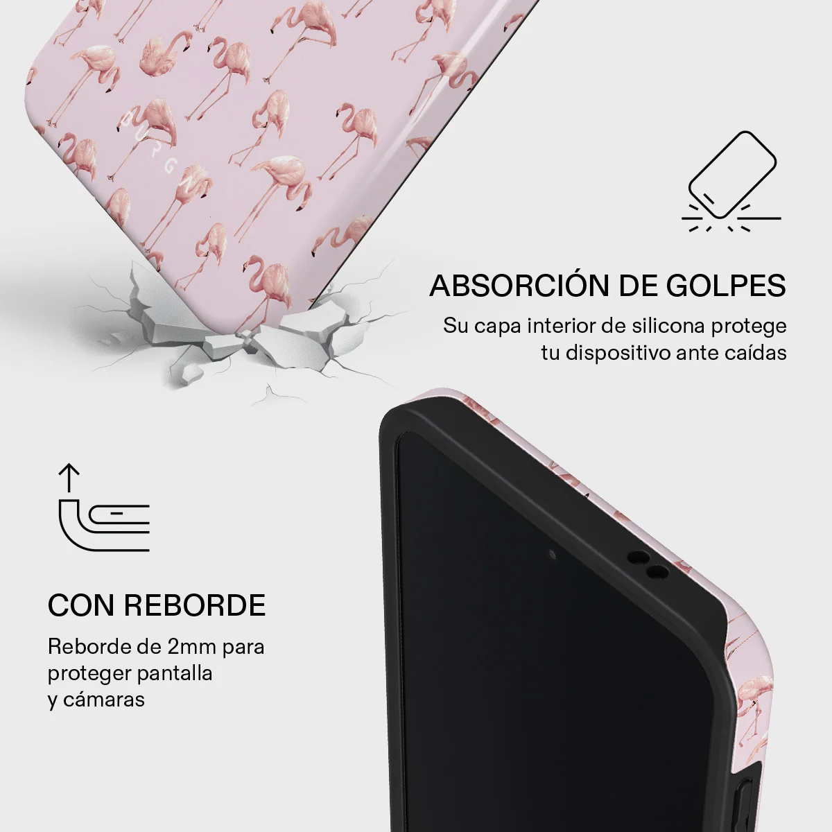 Nostalgic Pink - Samsung Galaxy A57 5G Funda - Image 4