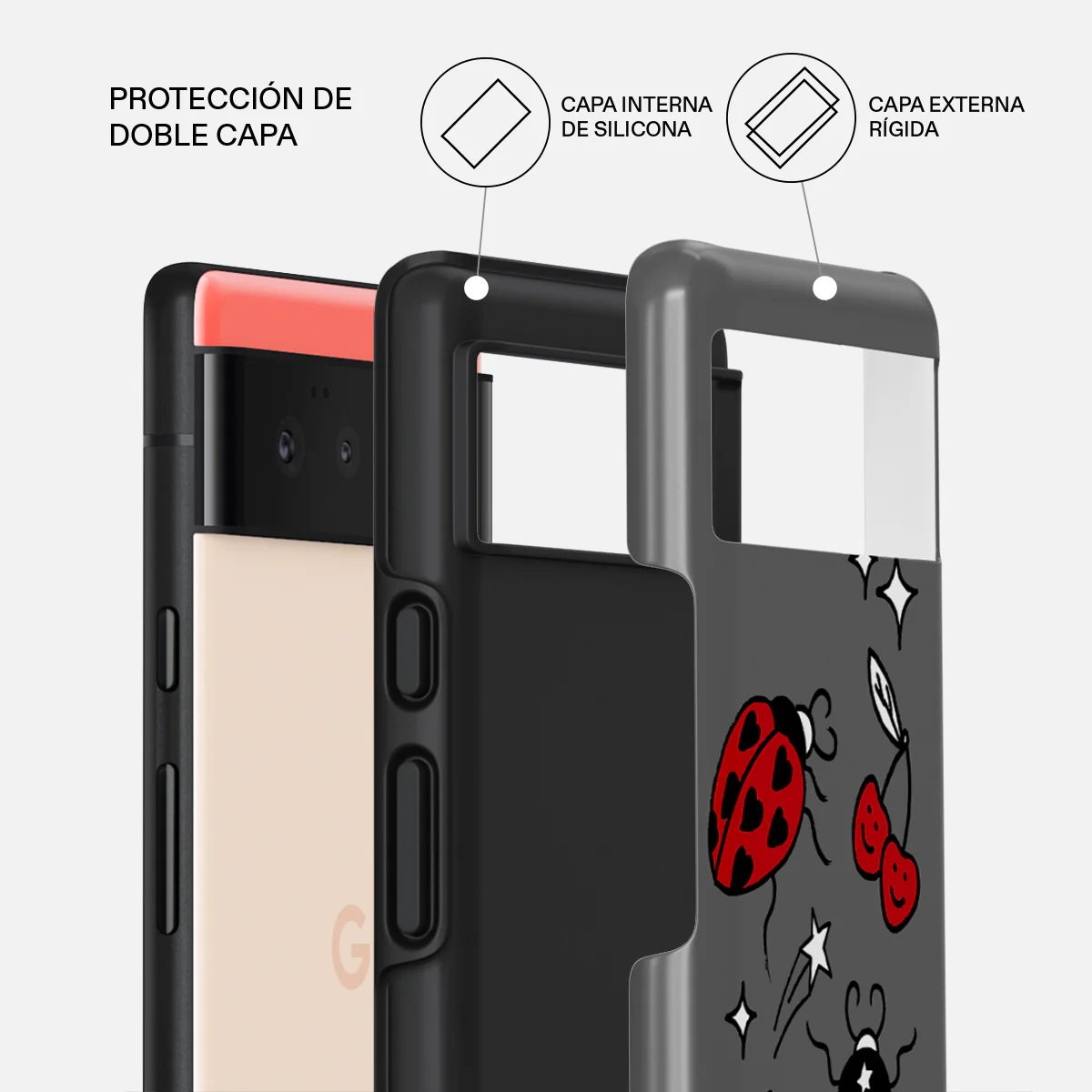 Fortunate One - Google Pixel 6a Funda - Image 2