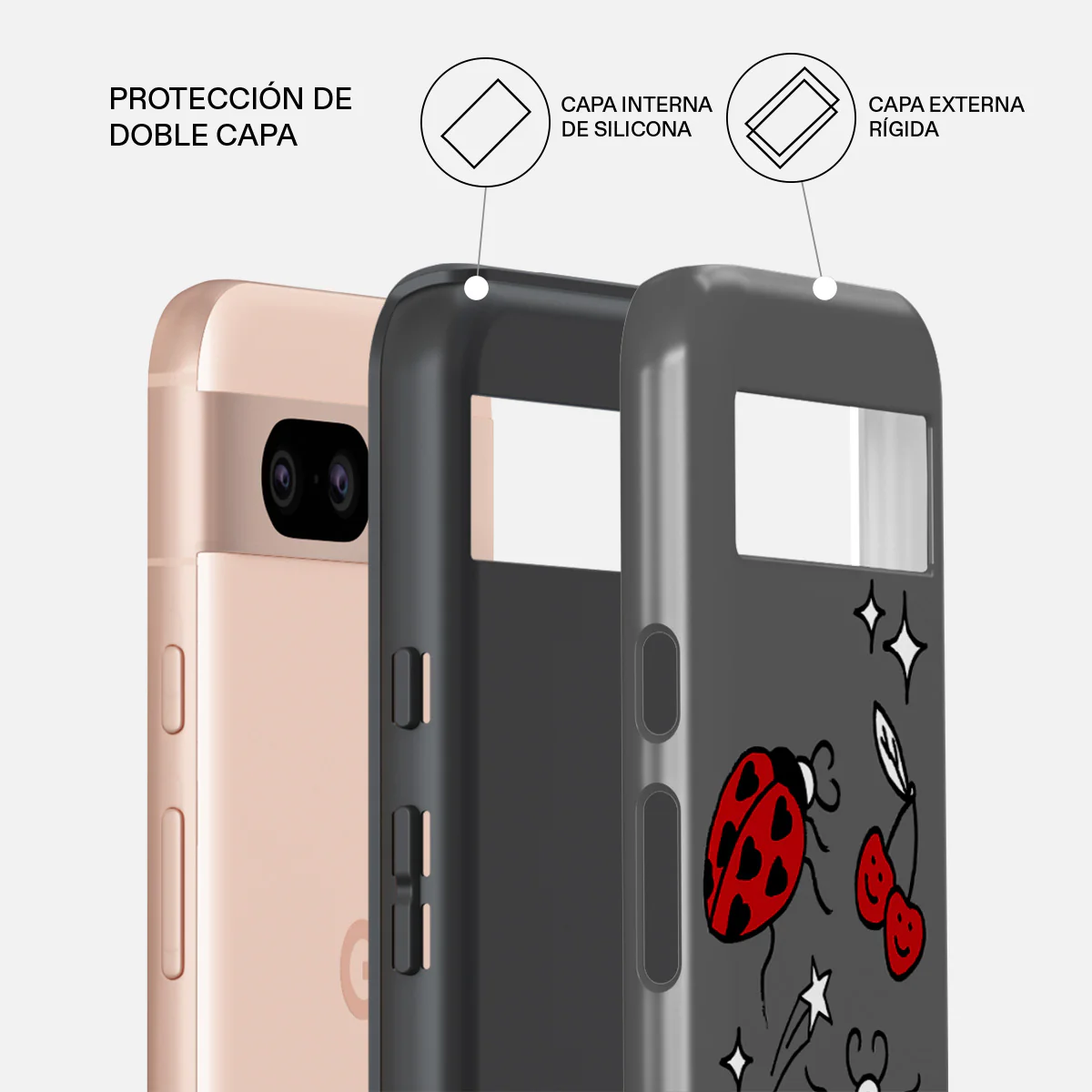 Fortunate One - Google Pixel 8a Funda - Image 2