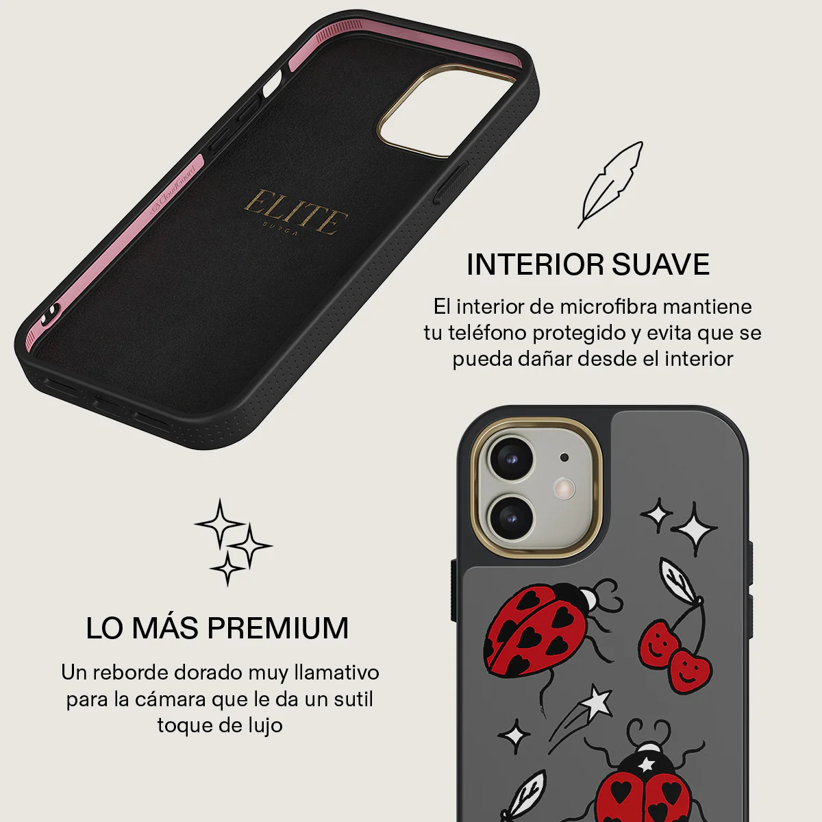 Fortunate One - iPhone 12 Funda - Image 10