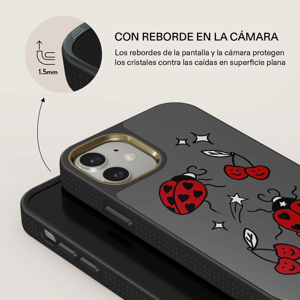 Fortunate One - iPhone 12 Funda - Image 8